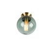 Art-Deco-taklampe-messing-med-grønt-glass---Pallon