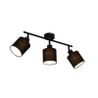Plafón moderno negro 3 luces - Hetta