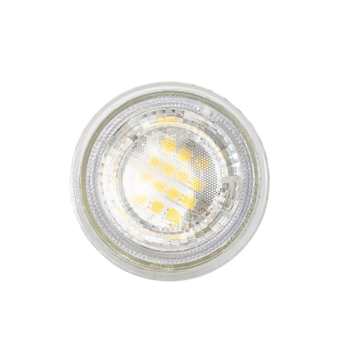 Lampadina LED GU10 50mm dimmerabile trasparente 2,5W 450 lm 3000K