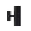 Set-of-2-Outdoor-Wall-Lamps-Black-IP44---Duo