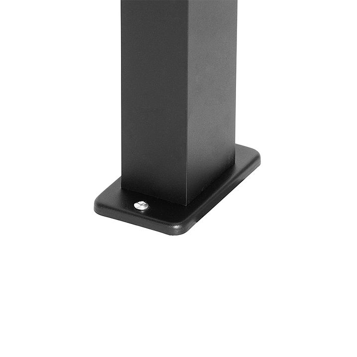 Industrialna lampa podłogowa zewnętrzna czarna 65 cm IP44 - Baleno