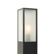 Standing-Outdoor-Lamp-Black-with-Ribbed-Glass-80-cm-IP44---Charlois