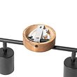 Faretto-industriale-nero-con-legno-inclinabile-2-luci---Jeana