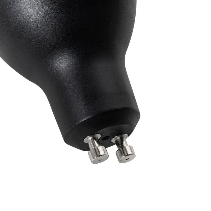 Stmívatelná LED žárovka GU10 s 3stupňovým stmíváním, černá, 6W, 430lm, 2000-6000K