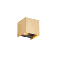 Skandinavisk-utendørs-vegglampe-treprint-inkl.-LED-IP54---Edwin