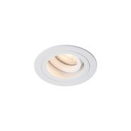 Set-od-6-modernih-ugradnih-reflektora-bijele-boje,-rotirajućih-i-nagibnih-IP44---Chuck