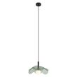 Design-hanglamp-zwart-met-groen-glas---Kemner