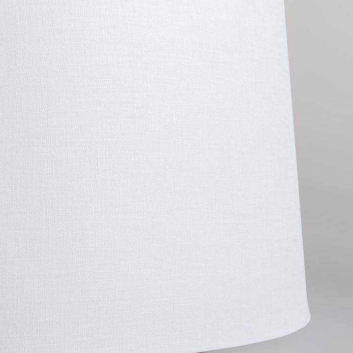 Moderna stropna lampa čelična sa bijelim sjenilom 45 cm - Combi