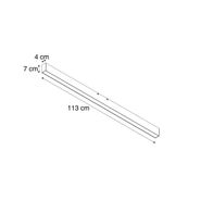 Modern-Ceiling-Light-Ochre-Wood-Incl.-LED-3-Step-Dimmable-2700-4000K-with-Dip-Switch---Keane