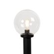 Stovintis-lauko-šviestuvas-juodas-su-skaidriu-gaubtu-100-cm-IP44---Sfera