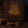 Božićna-podna-lampa-braon-drvo-180cm-uklj.-LED-sa-tajmerom-IP44---Ki
