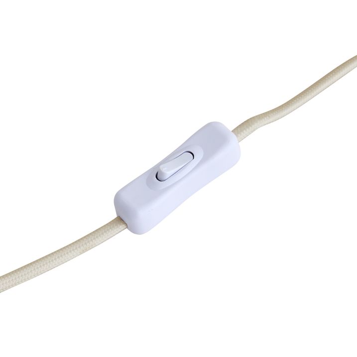 Lampe de table rétro beige 41 cm - Ophelia