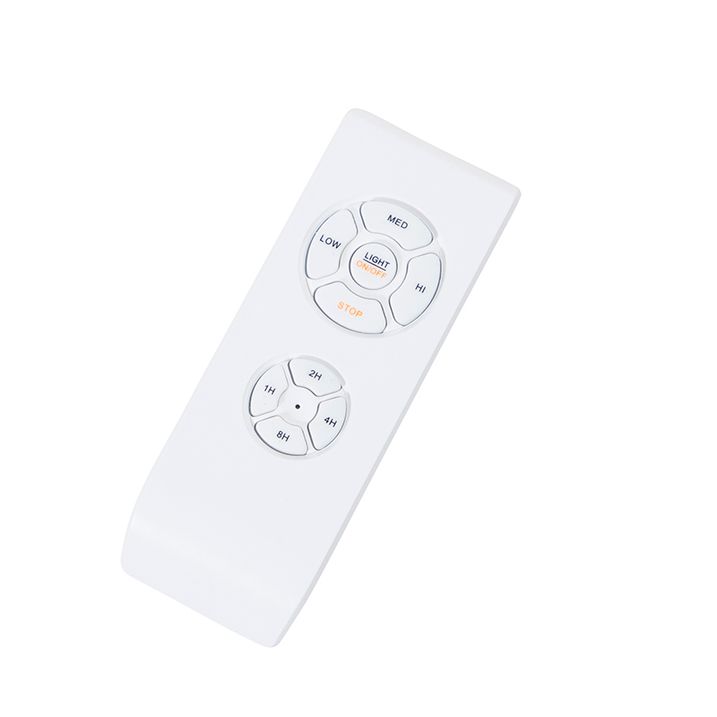 Ventilateur de plafond noir avec impression bois 96cm avec télécommande - Rotar