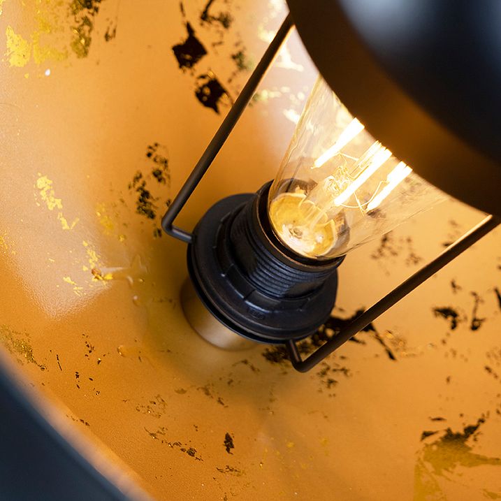 Industriell golvlampa med stativ svart - Magna 40 Eglip
