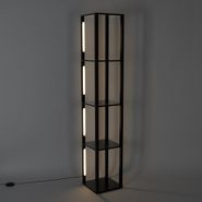 Design-állólámpa-fekete,-beépített-LED-del,-3-fokozatban-dimmelhető---Tianna
