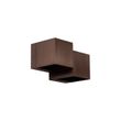 Moderna-zidna-lampa-tamna-bronza-2-svjetla---Transfer-Double