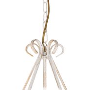 Lustre-balta-ar-krokota-krēma-krāsas-abažūru-5-gaismām---Džuzepe