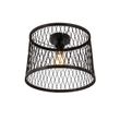 Φωτιστικό-οροφής-αγροτικό-μαύρο-rattan-40-cm-IP44---Calamus
