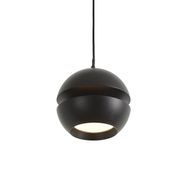 Sistema-di-illuminazione-a-binario-moderno-nero-con-6-faretti-e-4-lampade-a-sospensione-Easylift-monofase---Slimline-Uzzy-Tira