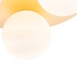Moderne-badkamer-plafondlamp-messing-3-lichts---Cederic