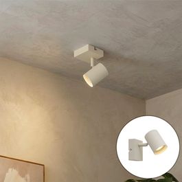 Moderner Deckenstrahler Beige Neigbar - Jeana