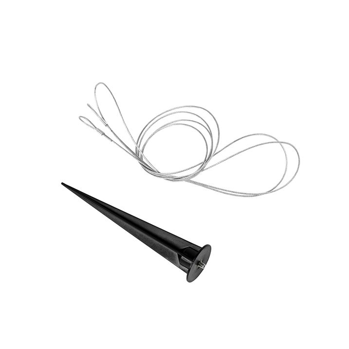 Pametna spoljna lampa bijela 25 cm IP65 uklj. WiFi A60 - Nura