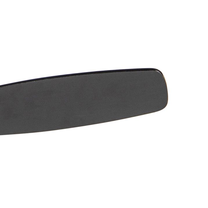 Ventilateur de plafond noir avec impression bois 96cm avec télécommande - Rotar