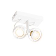 Modern-Ceiling-Spotlight-White-2-Lights-GU10-50mm---Master