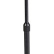 Floor-Lamp-Black-Adjustable-with-Light-Brown-Lampshade-50-cm---Parte