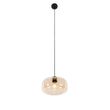 Art-Deco-hanglamp-zwart-met-amber-glas---Bizle
