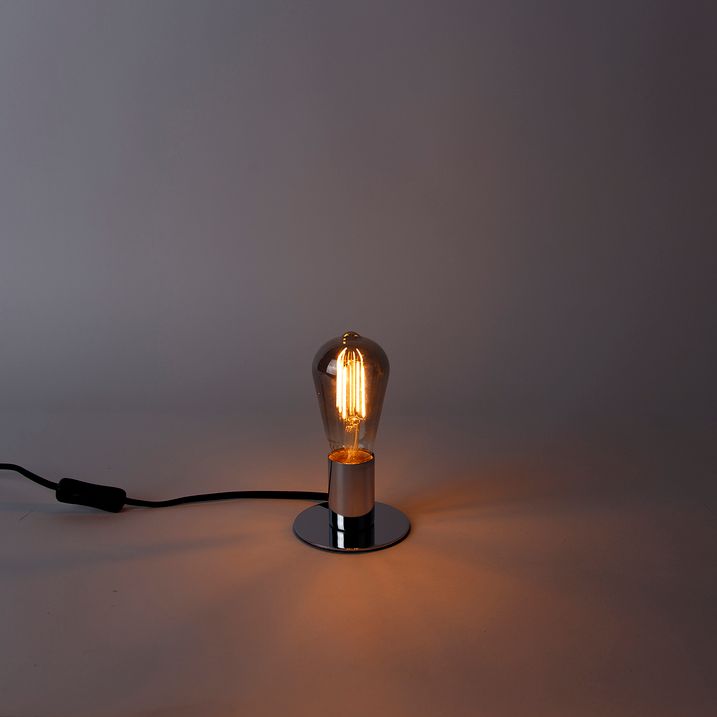 Set van 2 smart E27 LED lampen ST64 smoke 7W 400 lm 1800K