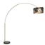 Oblouková-lampa-mosazná-s-černým-stínítkem-s-květinovým-designem-50-cm---XXL