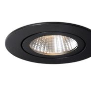Innfelt-spotlight-svart-6,8-cm-inkl.-LED-545-lm-dimbar-IP65---Gaius