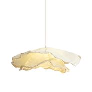 Japandi-hanglamp-beige-met-stoffen-kap-80cm---Papel