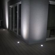 Set-de-6-focos-de-exterior-modernos-de-acero-inoxidable-IP65-regulables---Delux