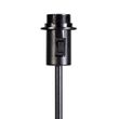 Floor-Lamp-Black-Adjustable-with-Light-Brown-Lampshade-50-cm---Parte