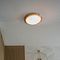 Moderna plafonska lampa zlatna 31 cm IP44 - Yuma
