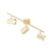 Moderne-taklampe-messing-3-lys-justerbar---Jeana