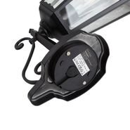 Klassisk-vegglampe-svart-med-kobber-IP44---Havana