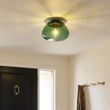 Design-taklampe-grønn-med-grønt-glass---Giselle