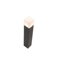 Utendørs-stake-sort-opalglass-50-cm-jordspyd-og-kabelgjennomføring---Danmark
