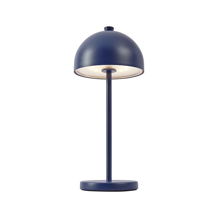 Stona lampa plava uklj. LED IP54 punjiva sa stanicom za punjenje - Squirrel