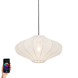 Lámpara colgante inteligente blanca de 50 cm con Wifi ST64 - Plu