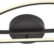 Design-Deckenleuchte-matt-schwarz-65-cm-3-Stufen-Dimmbar-2-flammig---Pepe