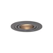 Set-of-6-Modern-Recessed-Spotlights-Gunmetal-GU10-50mm-Round-Tiltable---Rondoo