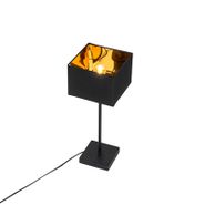 Lampă-de-masă-modernă-cu-abajur-din-stofă-negru-cu-auriu---VT-1