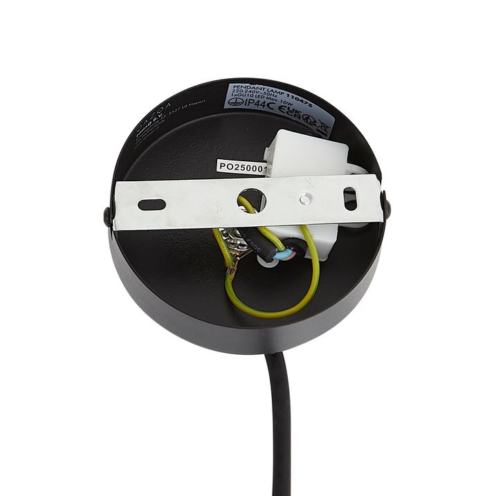 Design hanglamp zwart GU10 50mm IP44 - Tuba