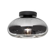 Art-Deco-Ceiling-Light-Black-with-Smoke-Glass---Ayesha