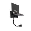 Moodne-seinavalgusti-must-USB-ja-painduva-varrega---Flero