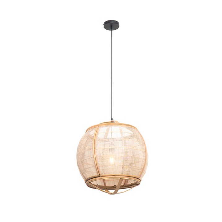 Lámpara colgante de estilo oriental marrón 50 cm - Pascal